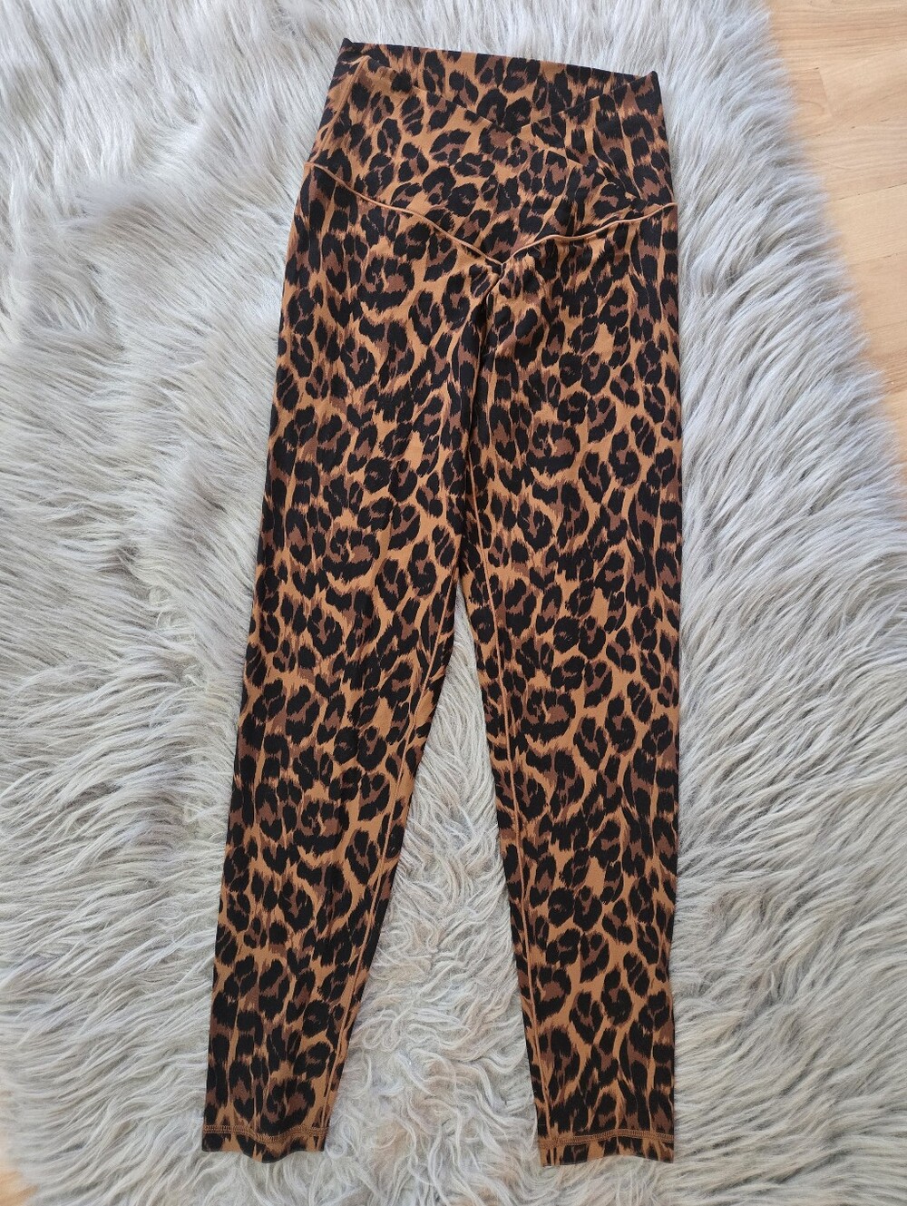 Aerie Crossover Waist 7/8 Animal Print Leggings